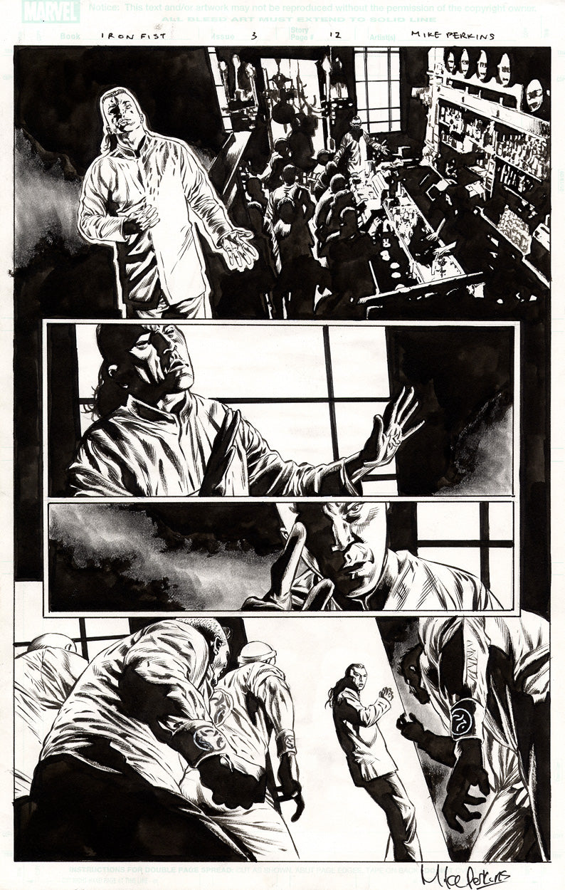 Iron Fist #3 p.12 - Choshin Plans Betrayal!