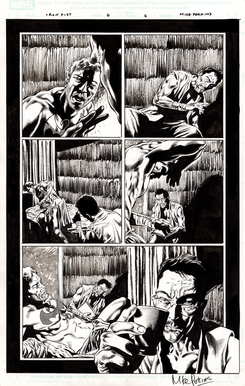 Iron Fist #4 p.04 - The Rabbit of Holy Flame!