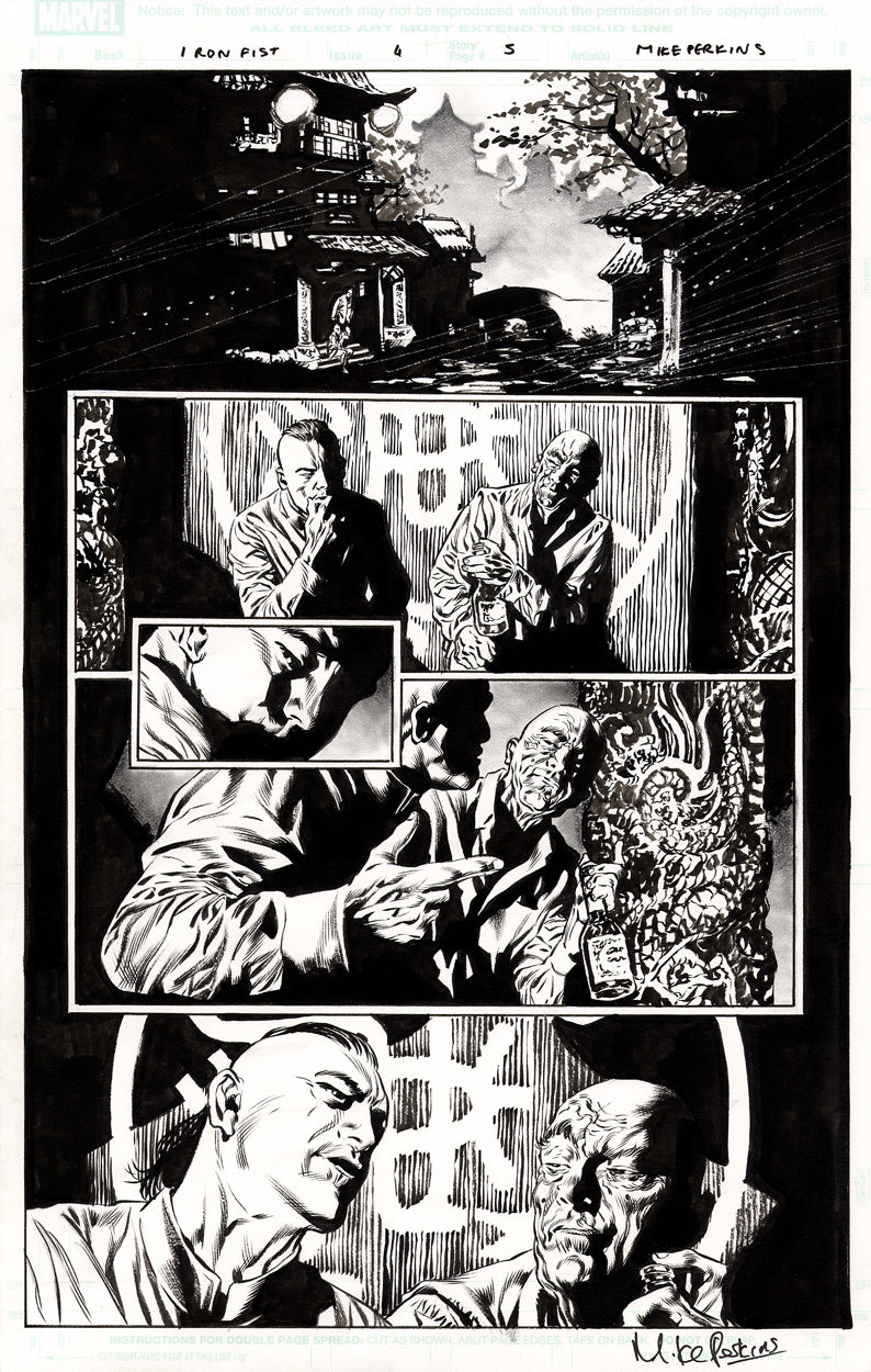 Iron Fist #4 p.05 - Choshin Plots Against IF!