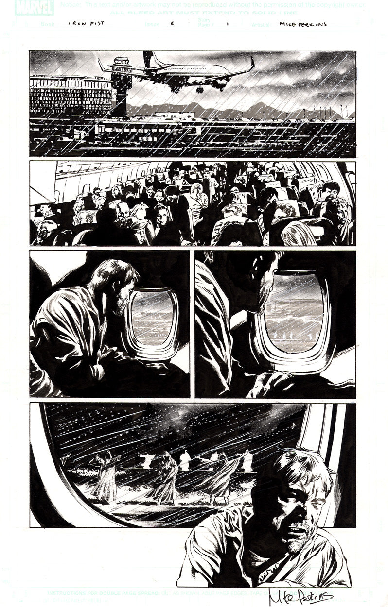 Iron Fist #6 p.01 - 1st App. Lineage!