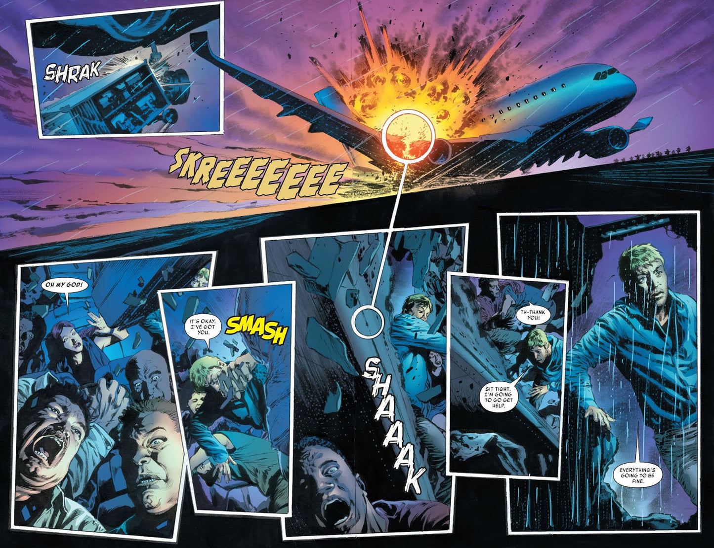 Iron Fist #6 p.02 & 03 - Double Page Splash!