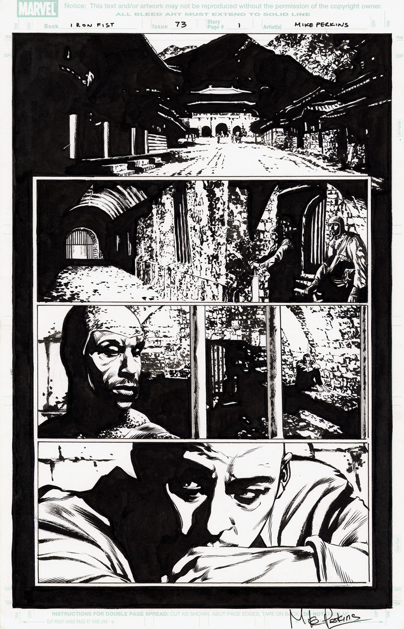Iron Fist #73 p.01 - Choshin In Prison!