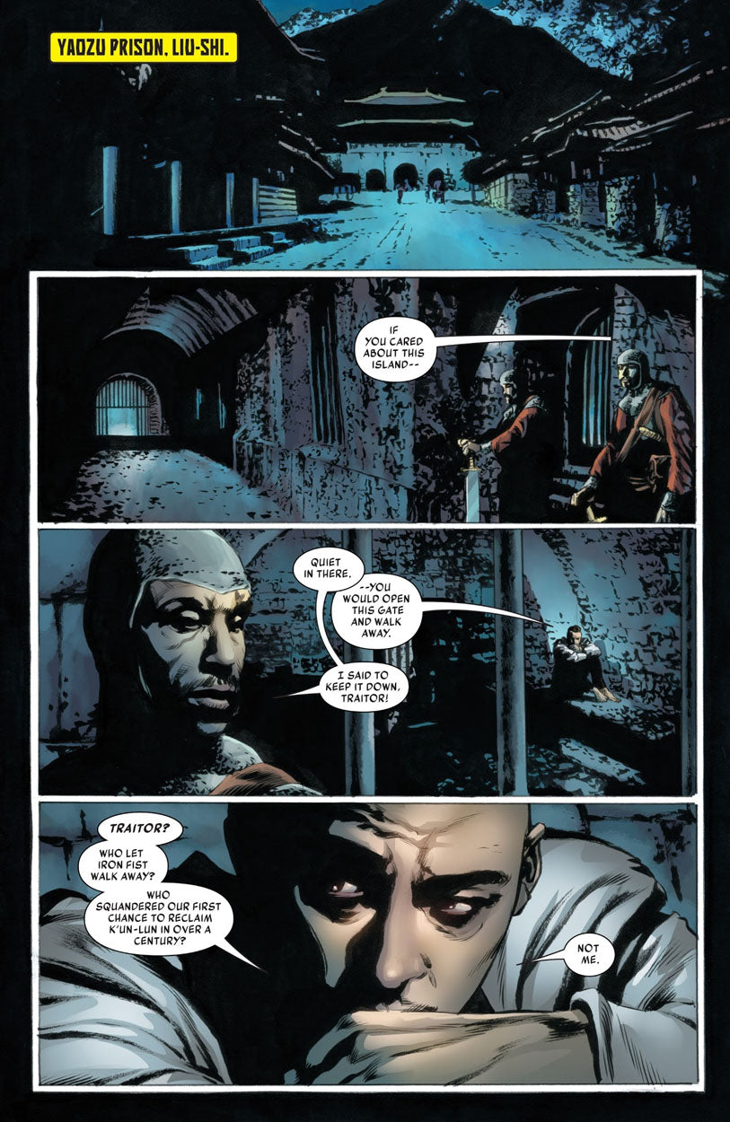 Iron Fist #73 p.01 - Choshin In Prison!