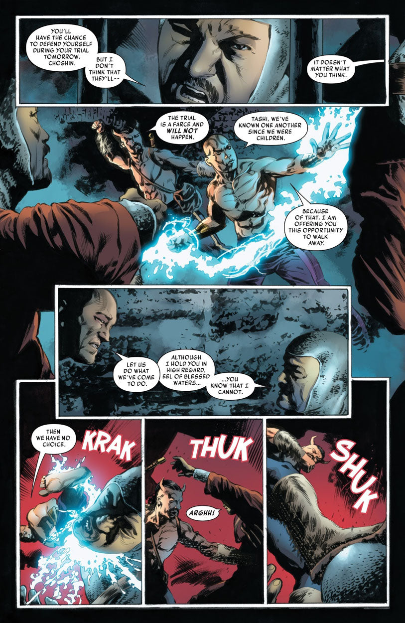 Iron Fist #73 p.02 - The Eel & The Bull in Action!