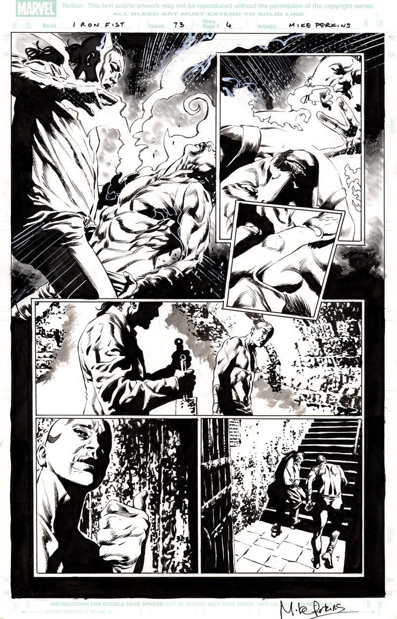 Iron Fist #73 p.04 - Long Armed Bull Dies!