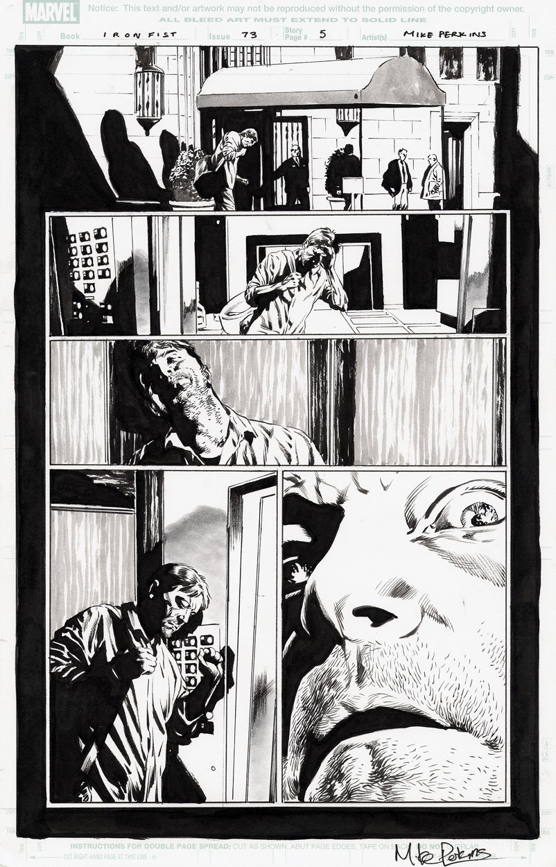 Iron Fist #73 p.05 - Danny Goes Home