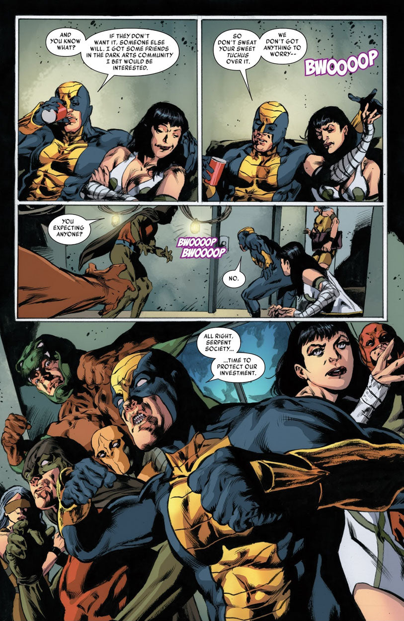 Iron Fist #74 p.18 - The Serpent Society!