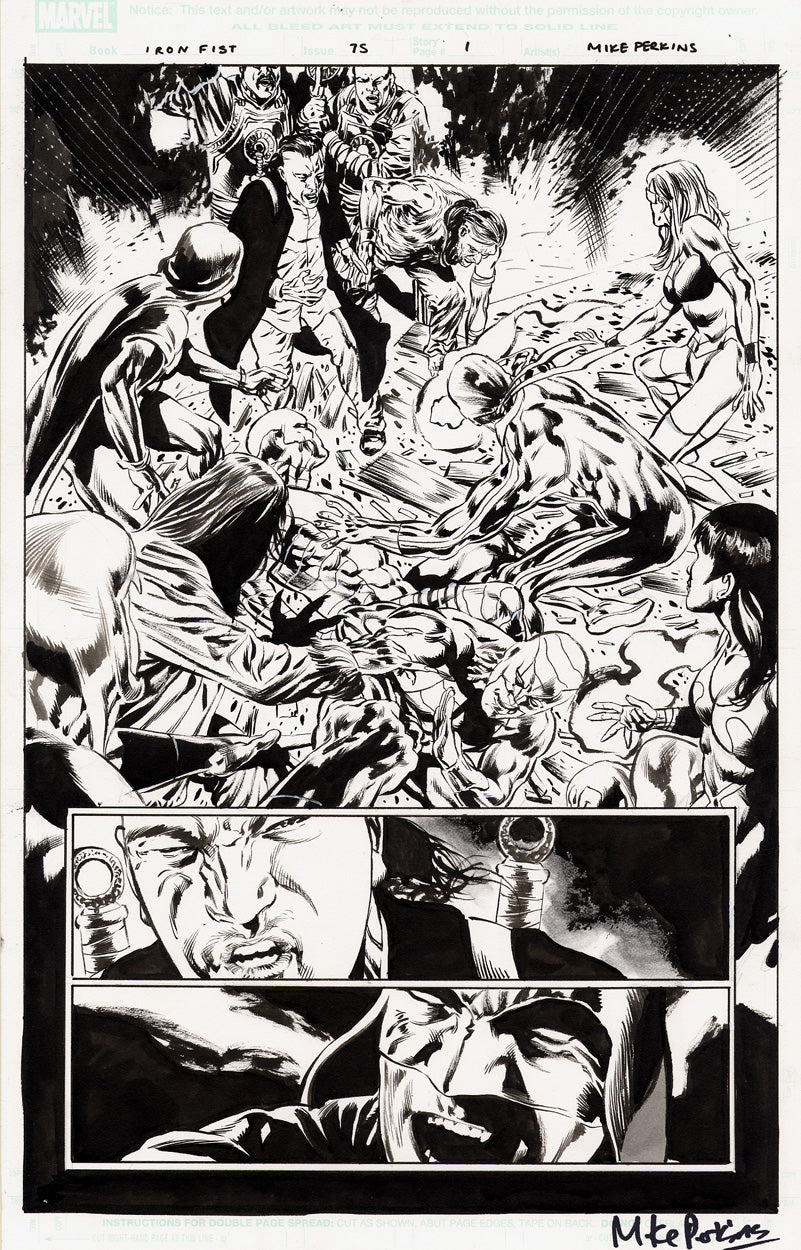 Iron Fist #75 p.01 - SPLASH!