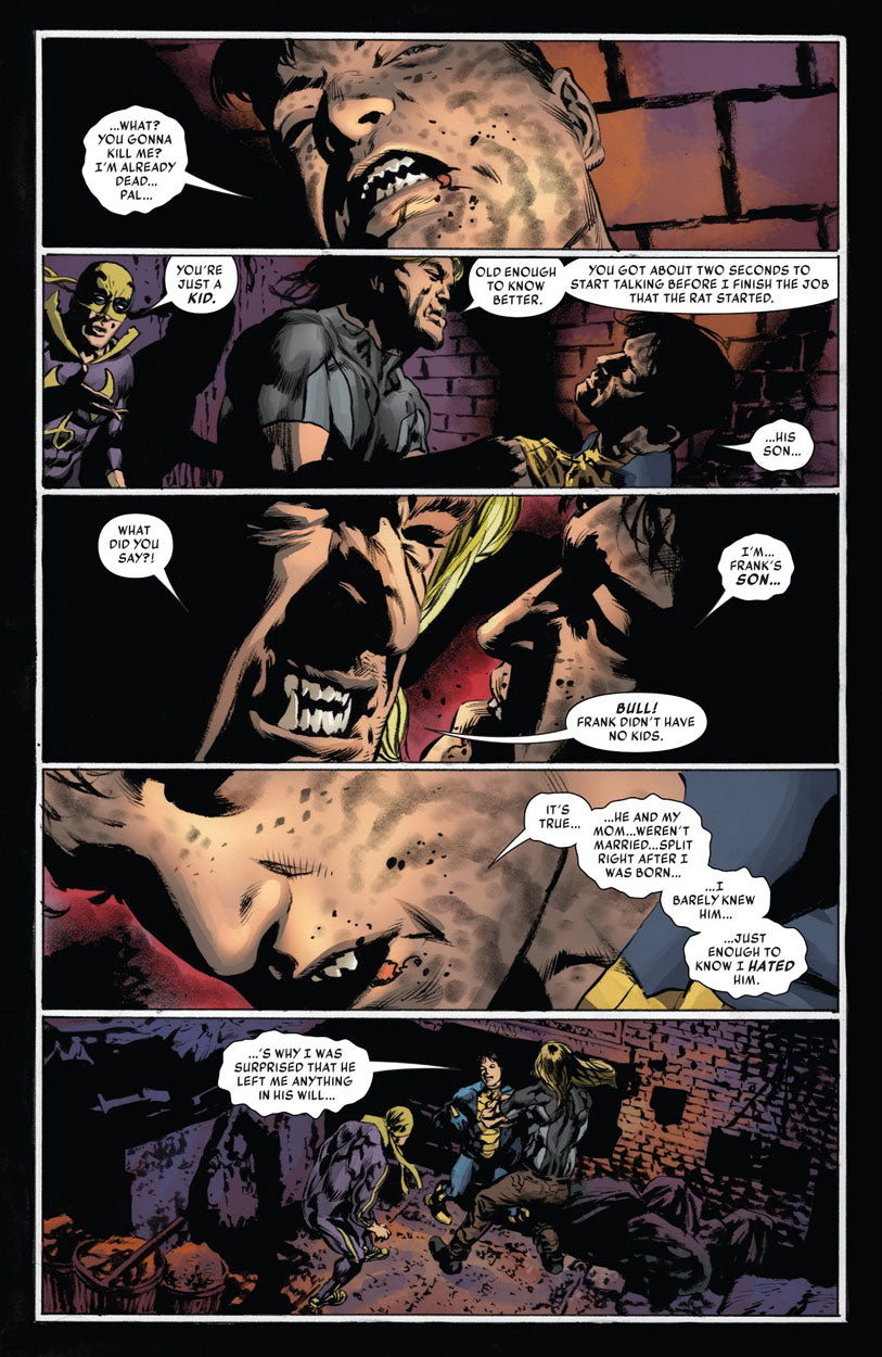 Iron Fist #75 p.06 - Sabretooth vs Constrictor!