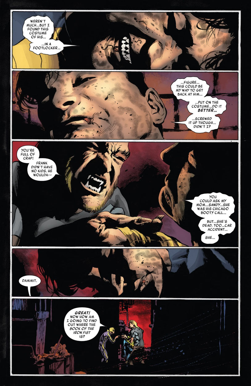 Iron Fist #75 p.07 - Sabretooth vs Constrictor!