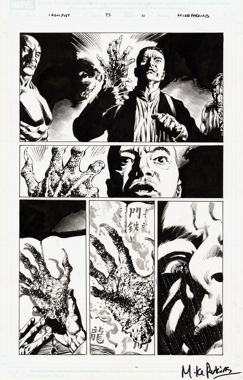 Iron Fist #75 p.11 - Choshin's Ace in the Hole!