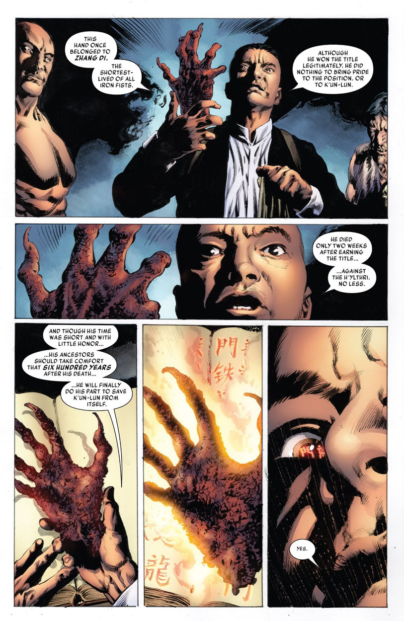 Iron Fist #75 p.11 - Choshin's Ace in the Hole!