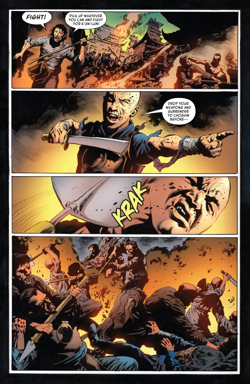 Iron Fist #77 p.08 - K'un Lun Fights Back!