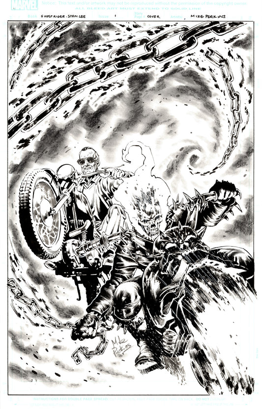 Johnny Blaze Ghost Rider #1 - COVER!