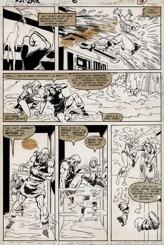 Anderson, Brent – Ka-Zar #8 p.16 – Shanna the She Devil !