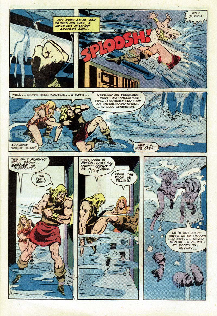 Anderson, Brent – Ka-Zar #8 p.16 – Shanna the She Devil !
