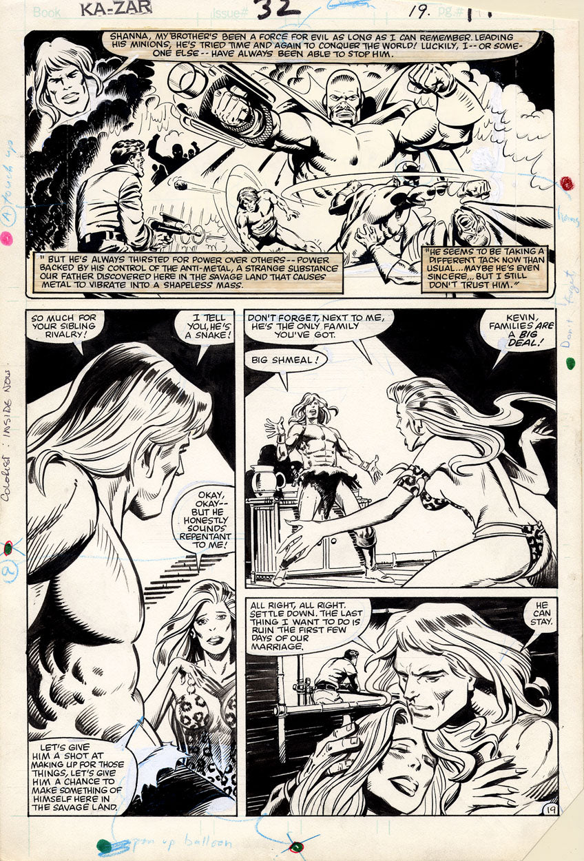Neary, Paul – Ka-Zar #32 p.19 - Shanna the She-Devil!