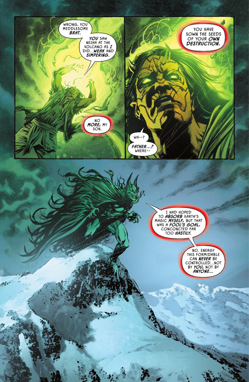 Lazarus Planet: Omega #1 p.20 - The Devil Nezha !