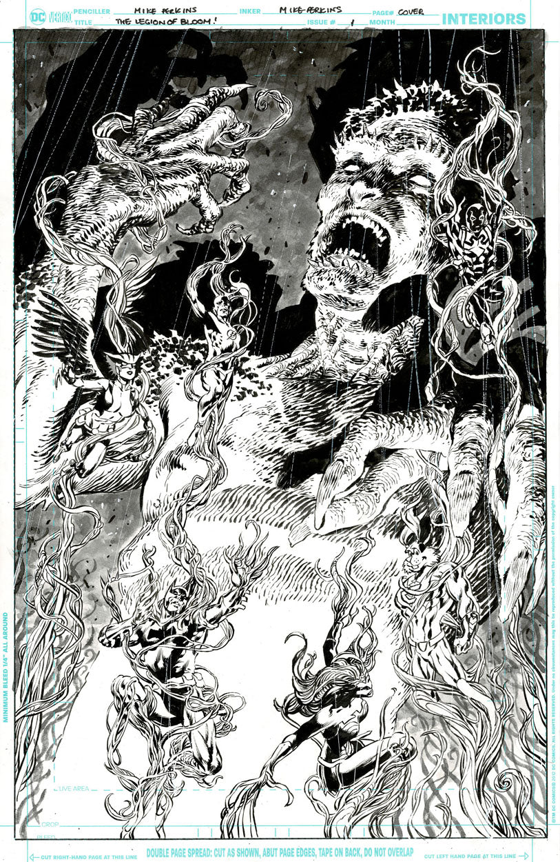DC's Legion of Bloom #1 - Cover !