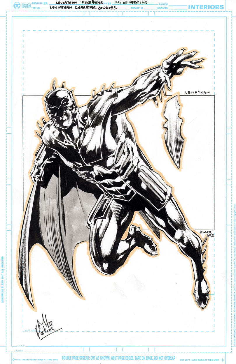 Superman: Leviathan Rising #1 - Leviathan Character Study - Black Ops