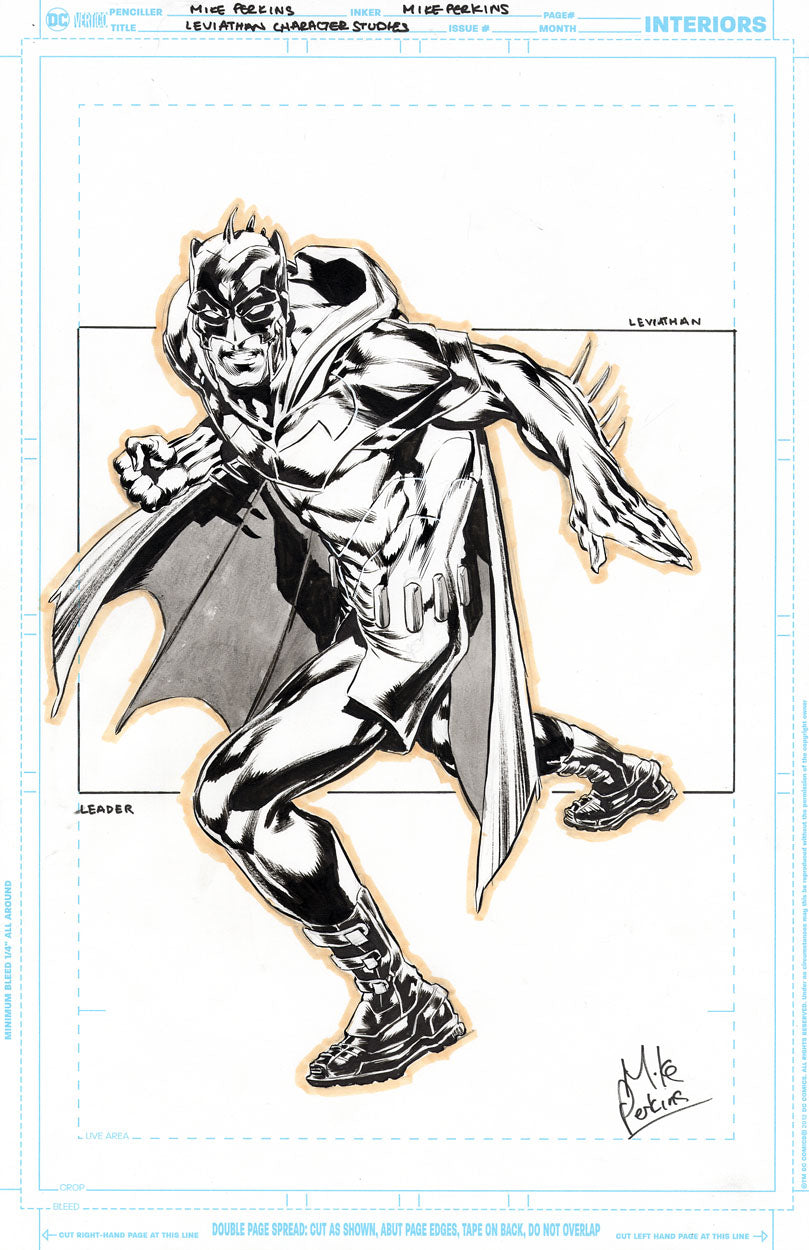 Superman: Leviathan Rising #1 - Leviathan Character Study - Leader