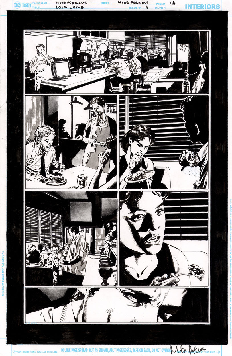 Lois Lane #4 p.14 - 1st Chat Since Sage's Death!
