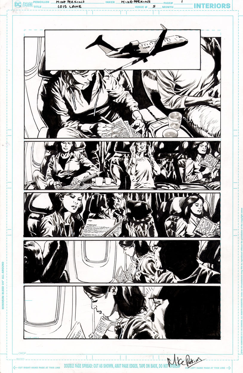 Lois Lane #5 p.01 - Nosey Seat Mate!