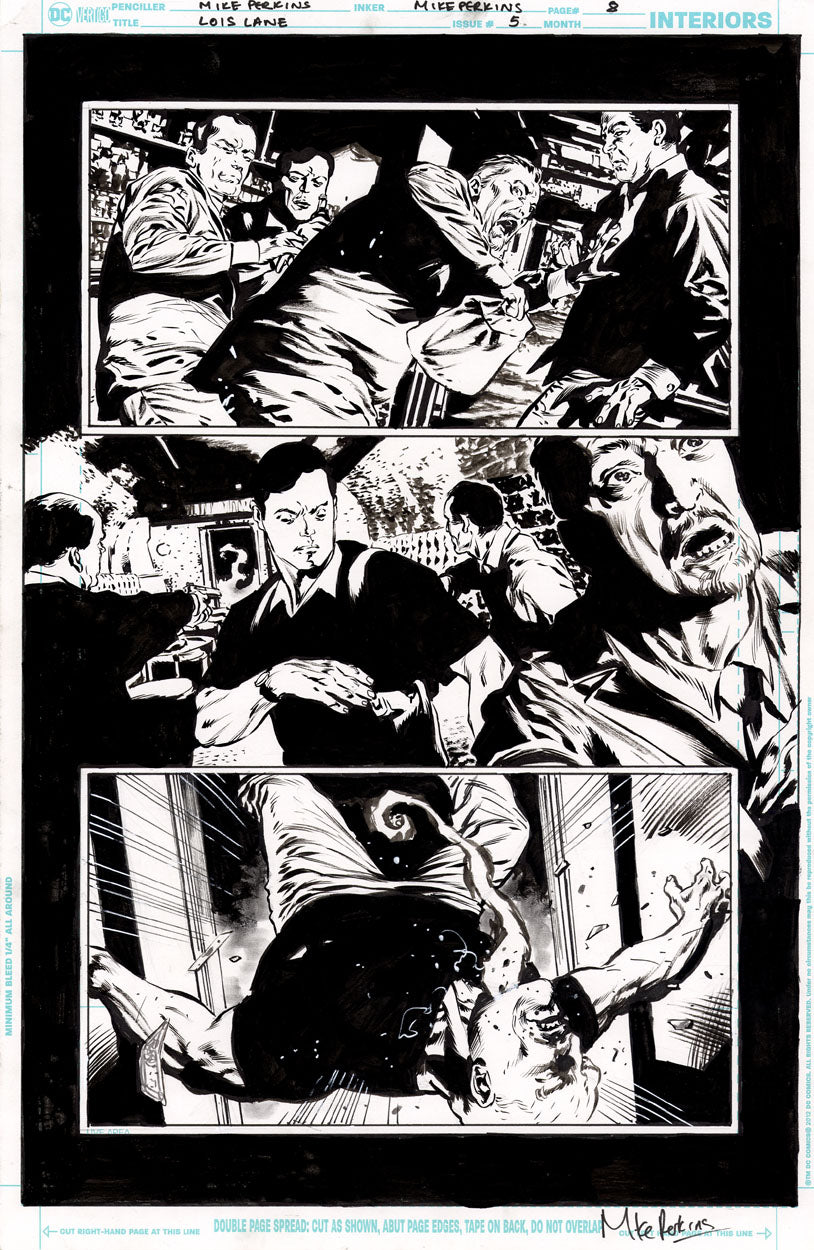 Lois Lane #5 p.08 - Beaten by the Question!