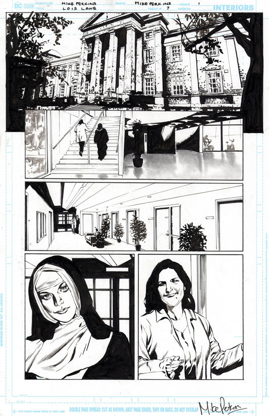 Lois Lane #7 p.01 - Sister Clarice Visits Jessica Midnight!