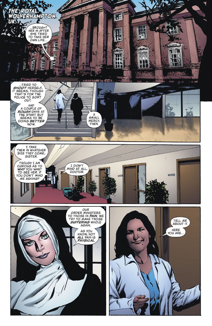 Lois Lane #7 p.01 - Sister Clarice Visits Jessica Midnight!