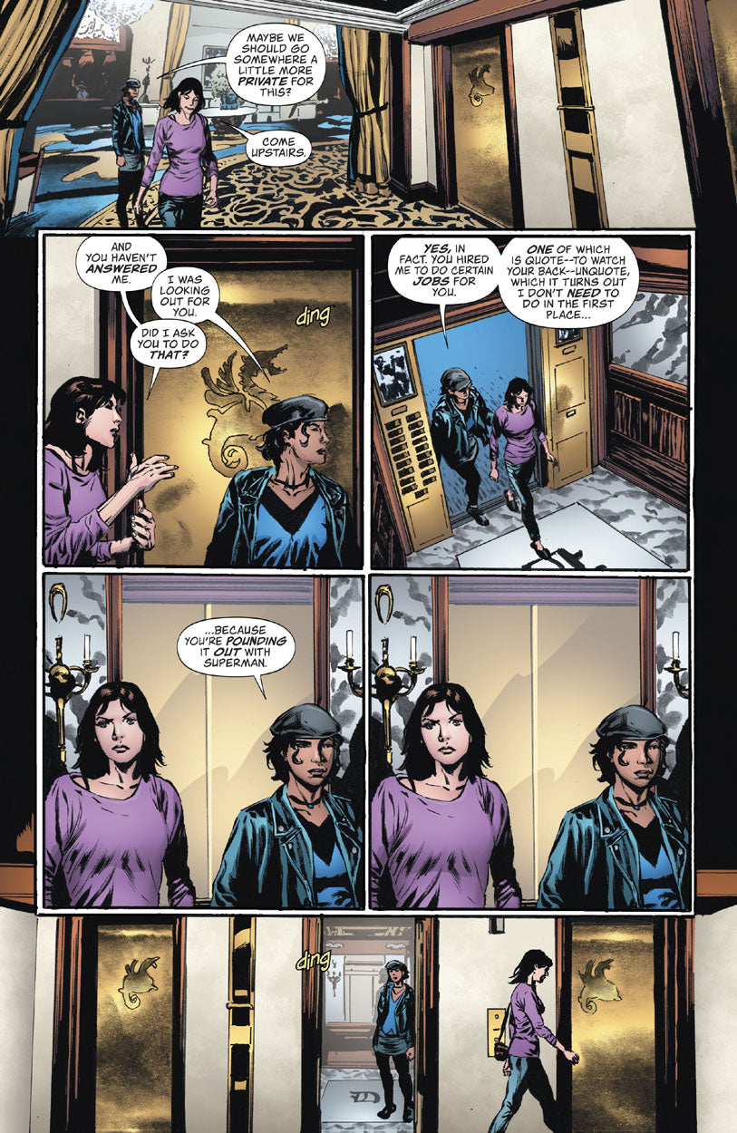 Lois Lane #7 p.13 - "Pounding it Out with Superman"!