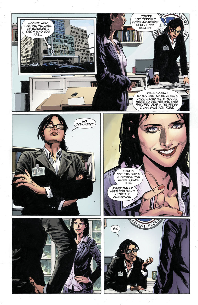 Lois Lane #09 p.10 - Lois Visits DHS!