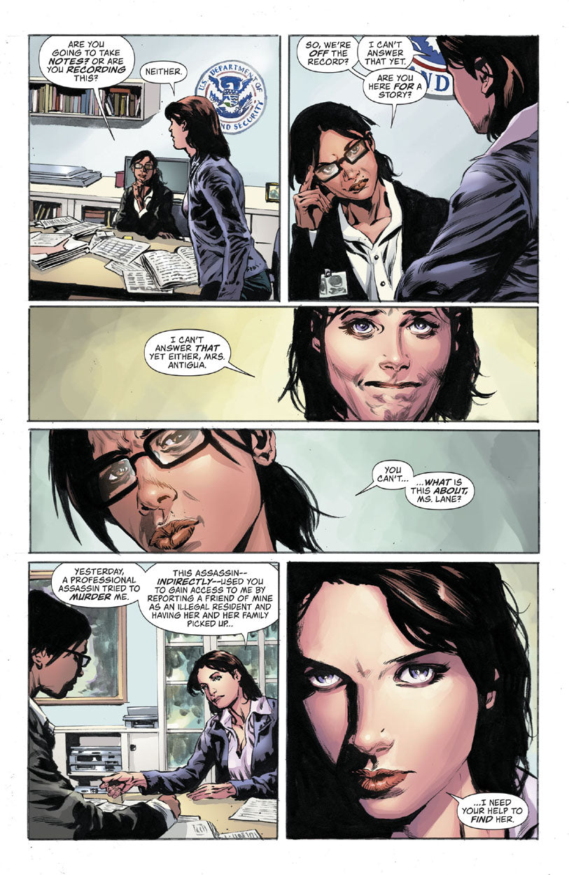 Lois Lane #09 p.11 - Lois Visits DHS!