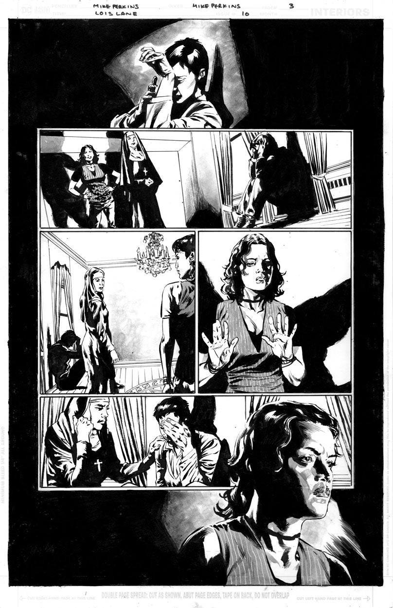 Lois Lane 10 P 03 Montoya And Midnight Comic Book Art Gallery