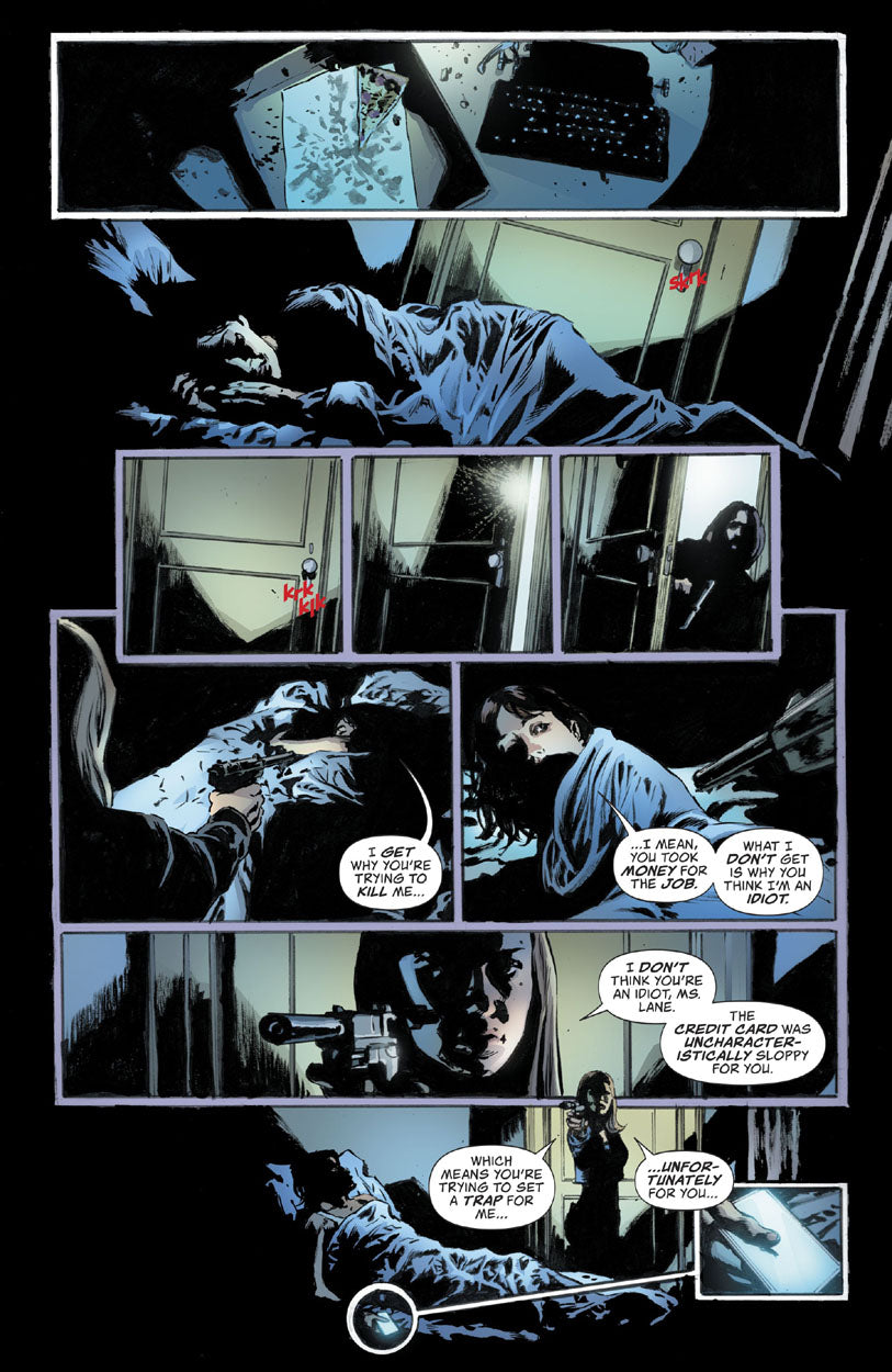 Lois Lane #10 p.19 - Lois vs Kiss of Death!