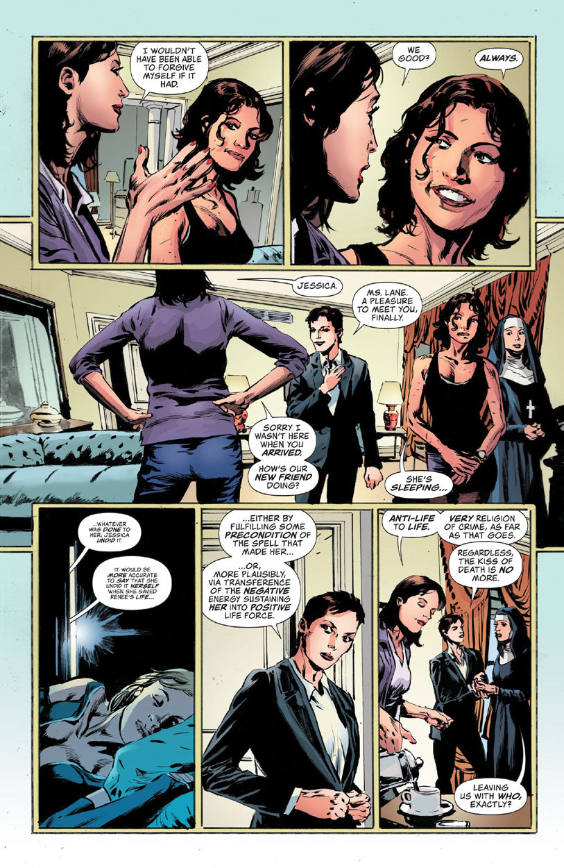 Lois Lane #11 p.19 - Kiss of Death in Human Form!