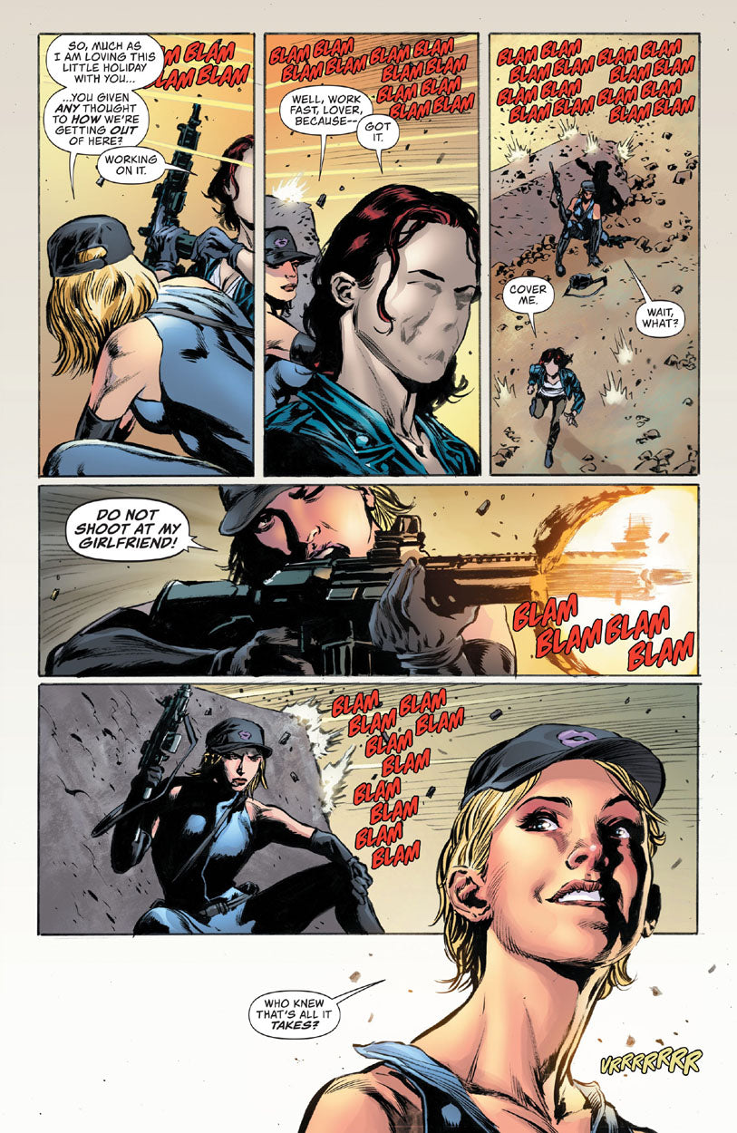 Lois Lane #12 p.07 - The Question & Elicia!