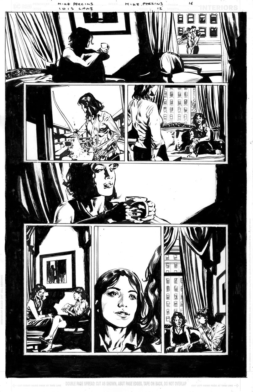 Lois Lane #12 p.16 - Lois & Renee!