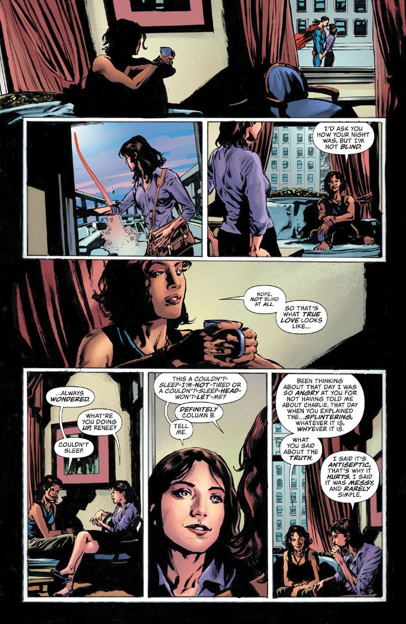 Lois Lane #12 p.16 - Lois & Renee!