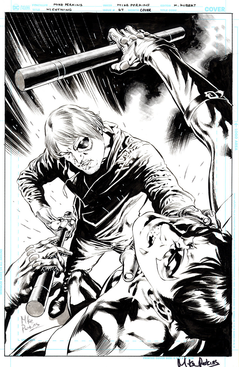 Nightwing #47 Cover - Dark Web Strikes!
