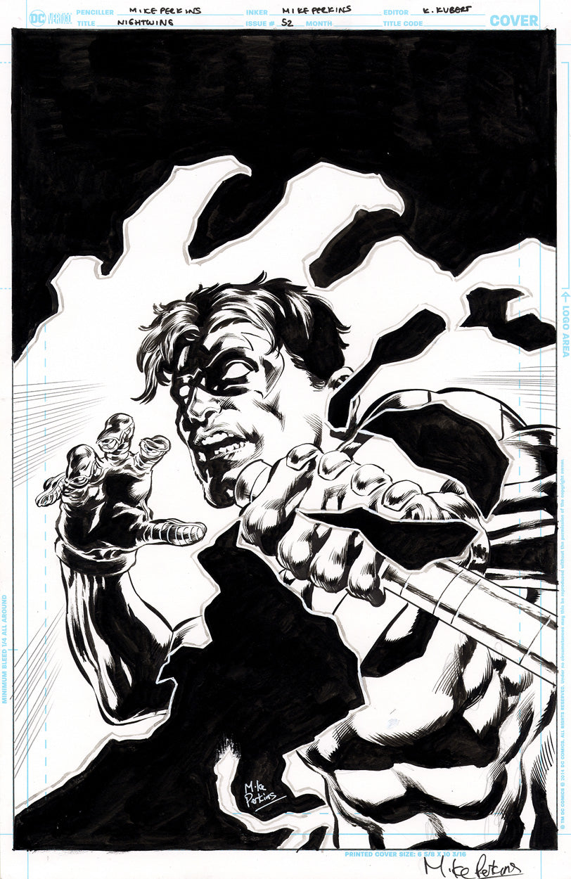 Nightwing #52 Cover - Cool & Creepy!