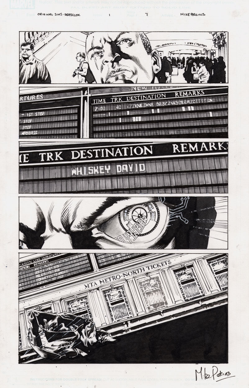 Original Sins #1 p.07 - 1st New Deathlok!