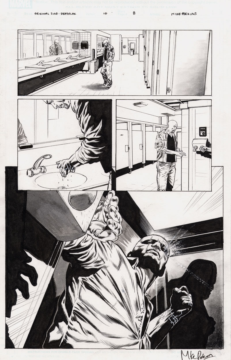 Original Sins #1 p.08 - 1st New Deathlok!