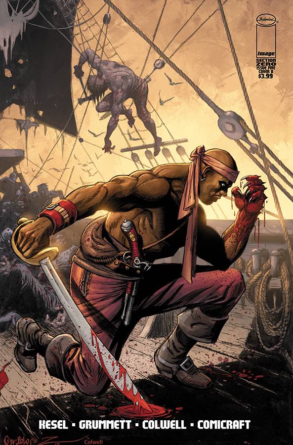 Garcia-Lopez, Jose Luis – Section Zero #5 - Cover !