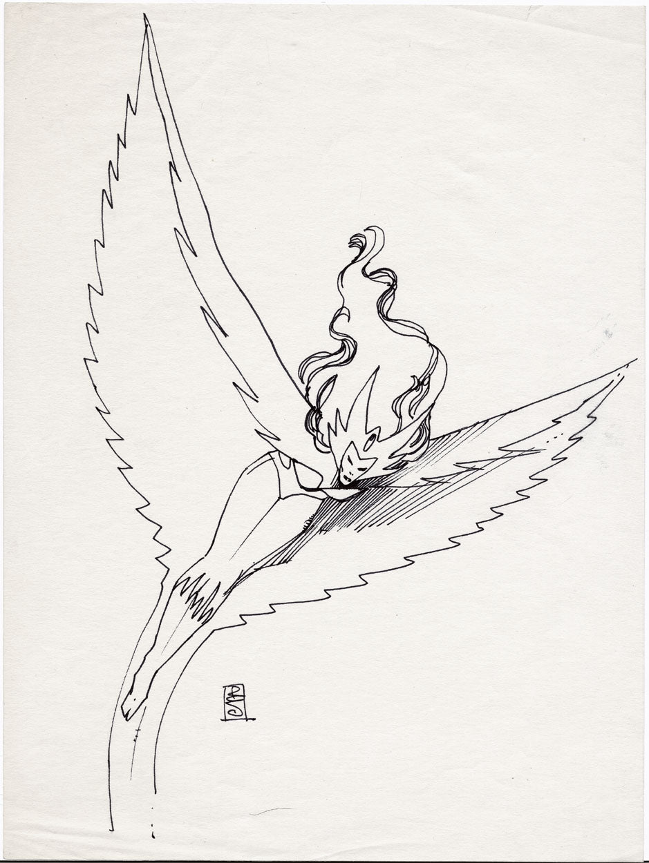 Sienkiewicz, Bill – Early 80's Snowbird Illustration !