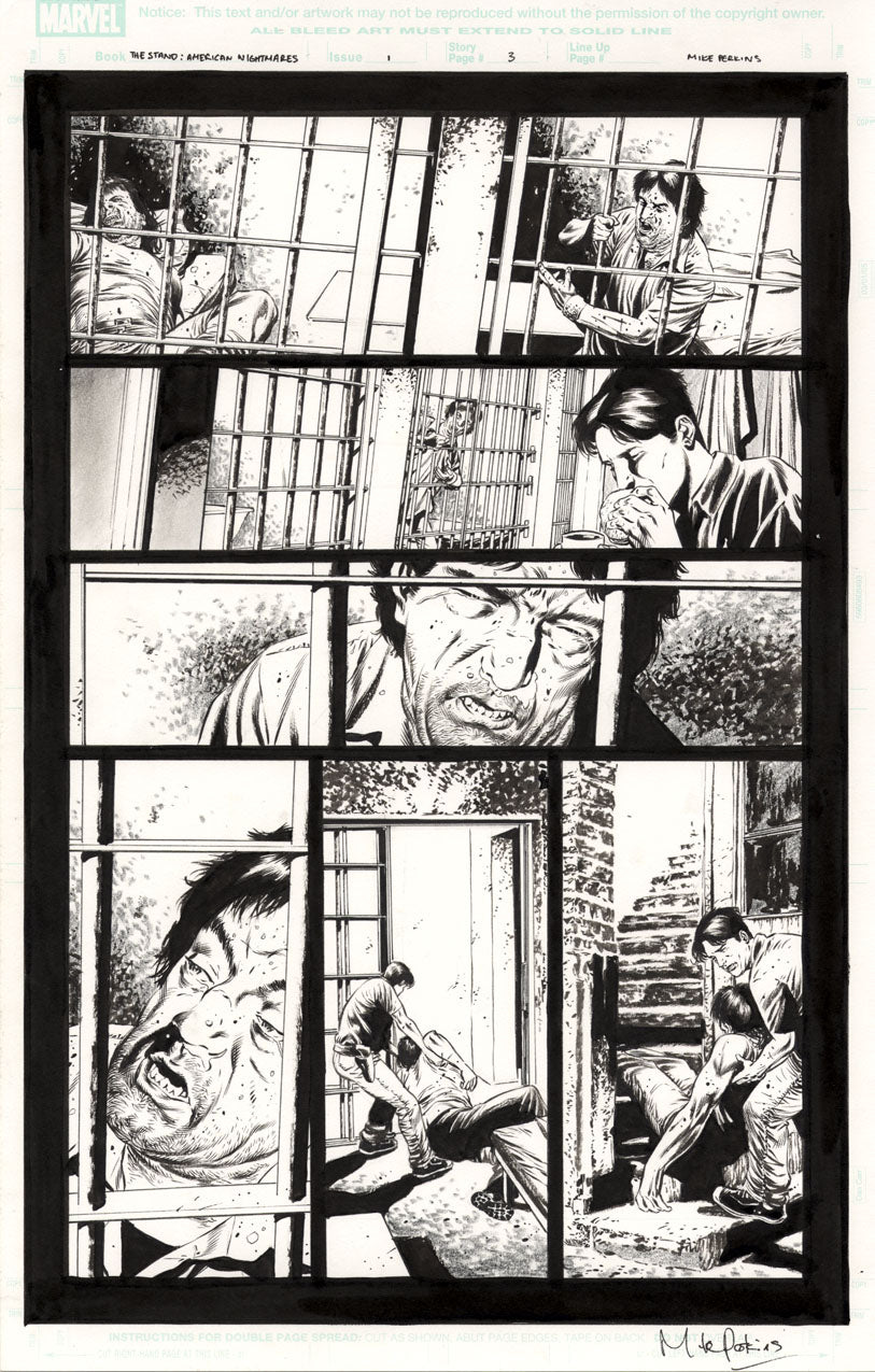 The Stand: American Nightmares #1 p.03 - Nick Andros!