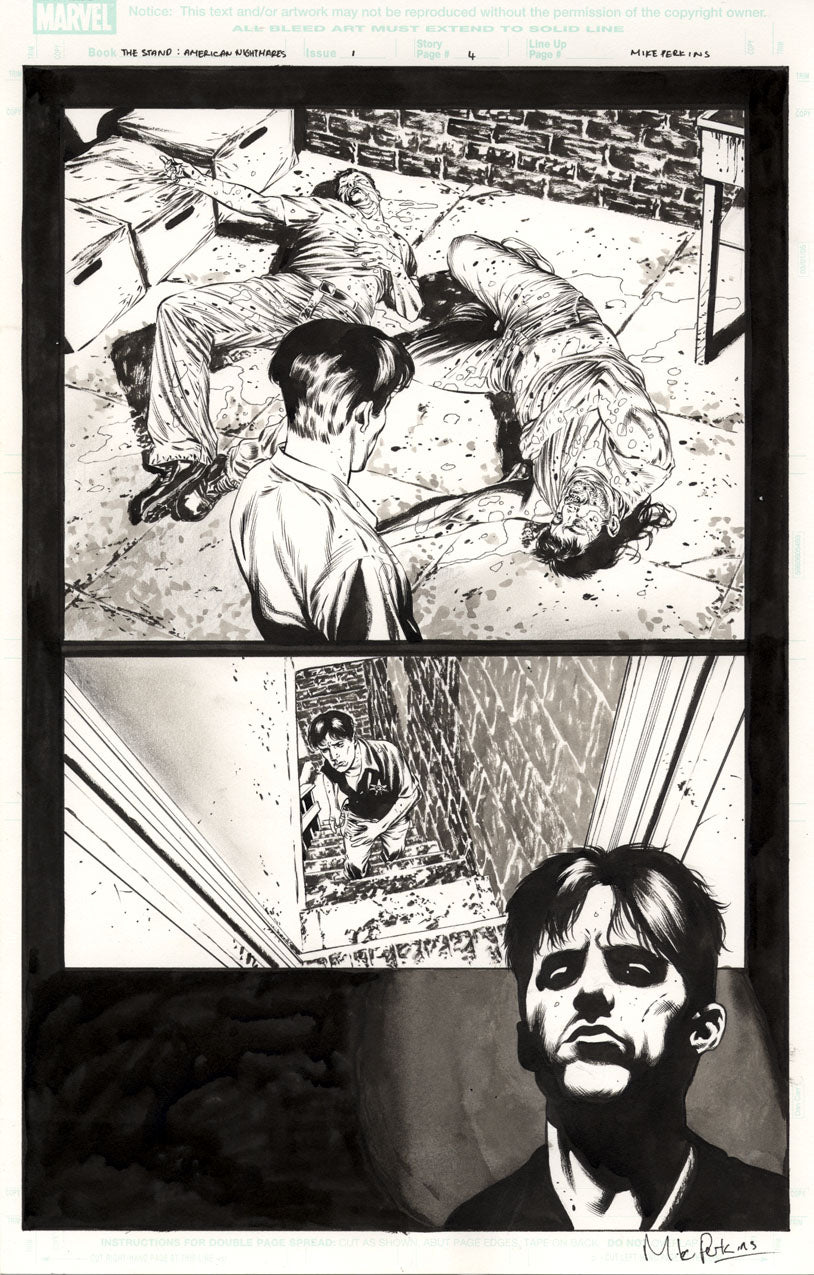 The Stand: American Nightmares #1 p.04 - Nick Andros!