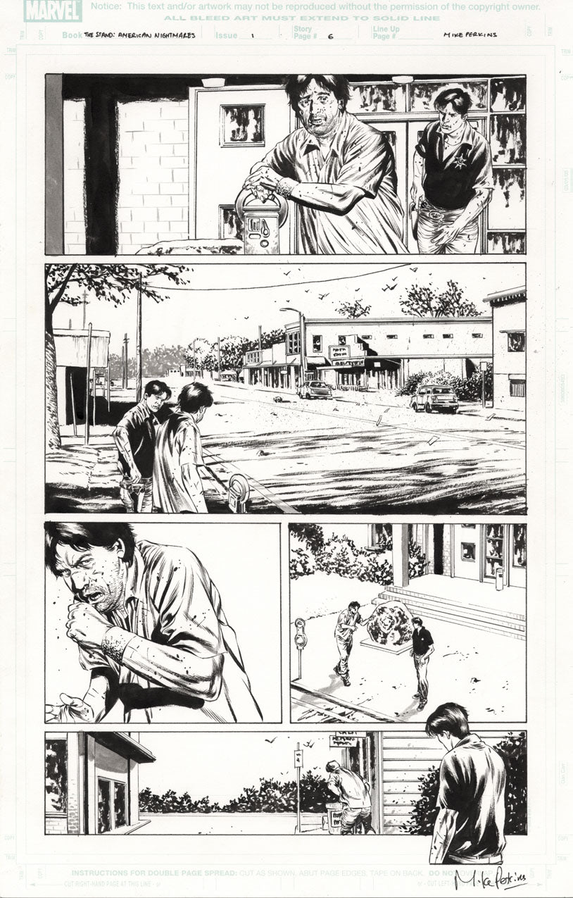 The Stand: American Nightmares #1 p.06 - Nick Andros!