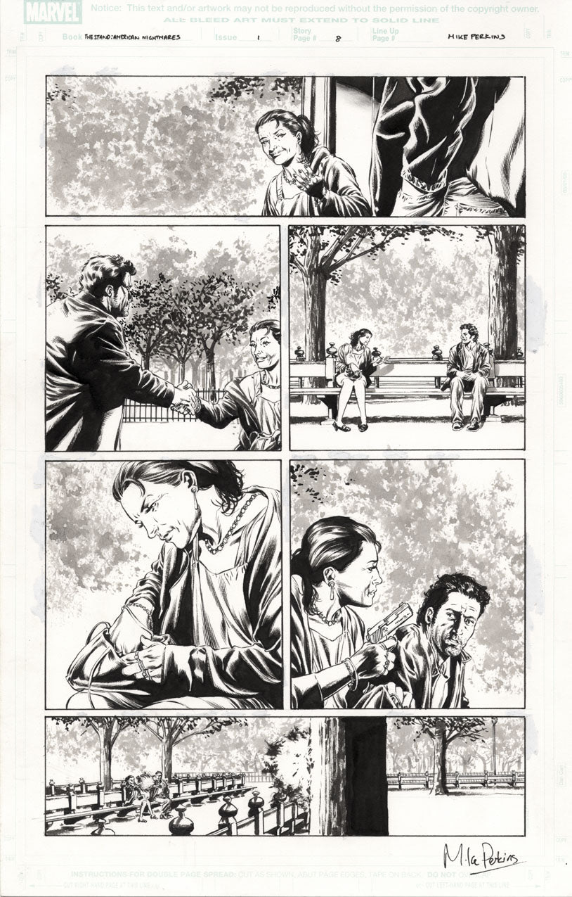 The Stand: American Nightmares #1 p.08 - 1st App. Rita Blackmoor!