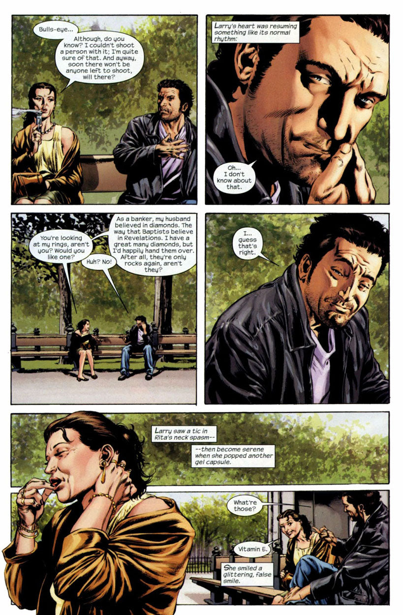 The Stand: American Nightmares #1 p.09 - 1st Rita Blackmoor scene!